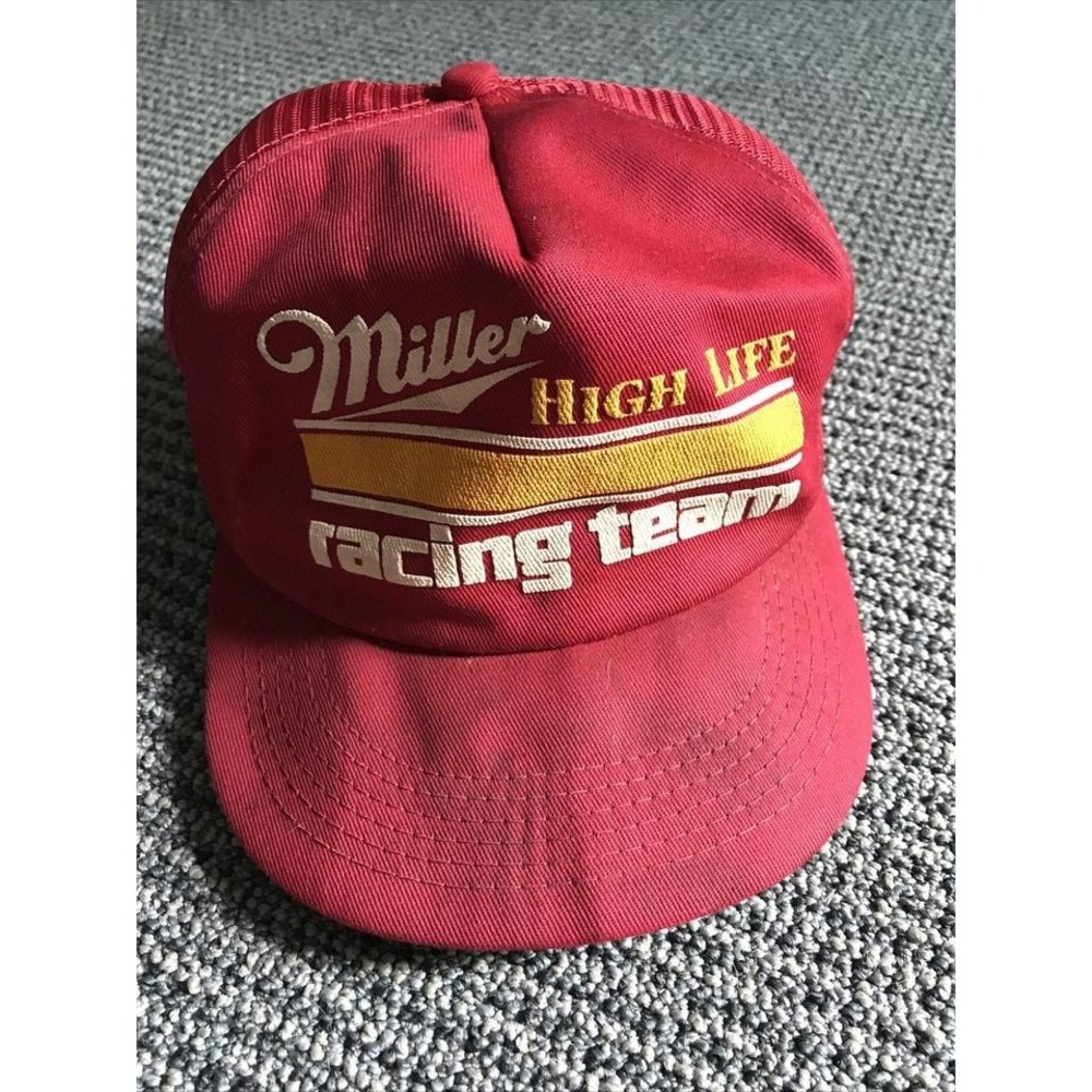 Miller High Life Racing Team Vintage Adjustable Trucker Hat